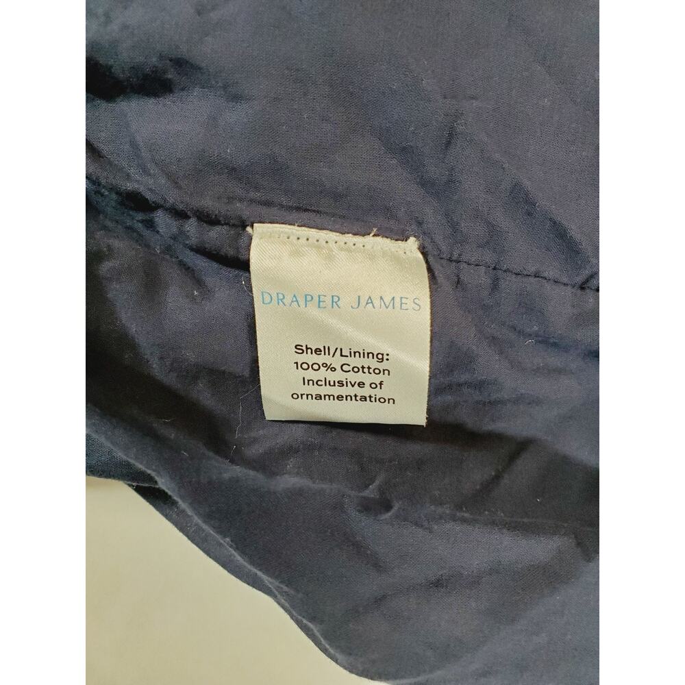 Draper James Plus Size 2x Mini Dress Navy Blue La… - image 8